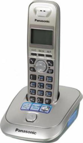 картинка Panasonic KX-TG2511RUN - Беспроводной телефон DECT (радиотелефон) , цвет: Платиновый (N)  от магазина Интерком-НН фото 7