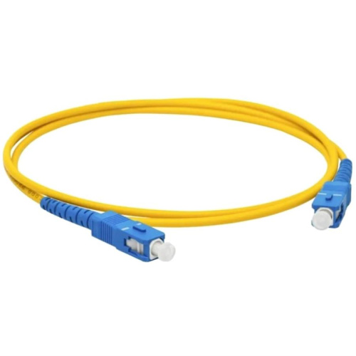 картинка Патч-корд оптический (optic patch cord) SC/UPC-SC/UPC SM 9/125мкм одномодовый (simplex) 2 метра от магазина Интерком-НН