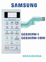 картинка Samsung DE34-00438A сенсорная панель управления для микроволновой печи (СВЧ) GE83KRW-1/BW от магазина Интерком-НН