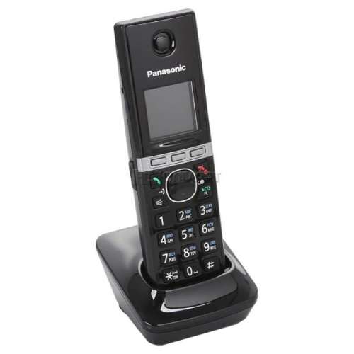 картинка Panasonic KX-TGA806RUB - Дополнительная трубка DECT (радиотелефон) , цвет: черный  от магазина Интерком-НН