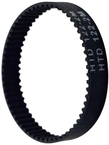 картинка Ремень приводной турбощетки пылесоса 60S2M122 (122-S2M-6) длина 122мм, 61 зуба, ширина 6мм, шаг 2мм от магазина Интерком-НН