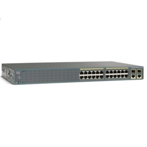 картинка Коммутатор Cisco WS-C2960-24TC-S Catalyst сетевой коммутатор 24 x FE RJ-45, 2 x combo SFP/GE от магазина Интерком-НН