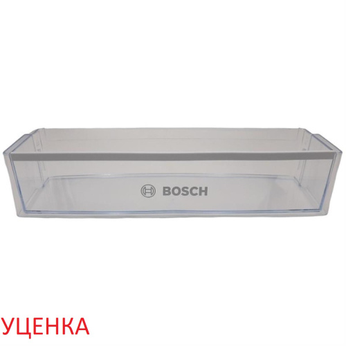 картинка Bosch УЦЕНКА 17000034 полка (балкон) на дверь 474x129x100мм для холодильника от магазина Интерком-НН