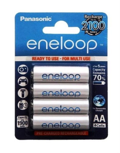 изображение 4 аккумулятора 1900mAh AA BL4 Panasonic eneloop BK-3MCCE/4BE магазин Компании Интерком-НН картинка Panasonic eneloop BK-3MCCE/4BE Аккумулятор 1900mAh AA BL4 от магазина Интерком-НН