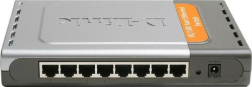 картинка D-Link DES-2108/E/B Управляемый коммутатор 2 уровня с 8 портами 10/100Base-TX от магазина Интерком-НН