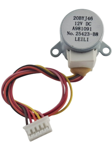 картинка Panasonic CWA981091 (20BYJ46) электродвигатель привода жалюзи DC12V разъем PH2 внутреннего блока  от магазина Интерком-НН фото 4