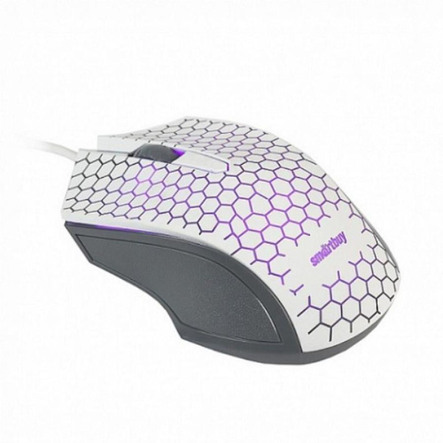 изображение Мышь проводная с подсветкой (белая) SmartBuy SBM-334-W ONE магазин Компании Интерком-НН фото 2 картинка SmartBuy SBM-334-W ONE Мышь проводная с подсветкой (белая) от магазина Интерком-НН фото 2