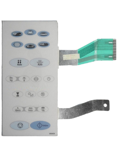 картинка Samsung DE34-00003B Сенсорная панель управления СВЧ печи M945CE английский от магазина Интерком-НН