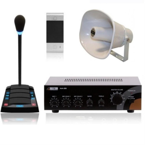 картинка ASV-520 Система громкого оповещения для АЗС с функцией клиент-кассир  от магазина Интерком-НН