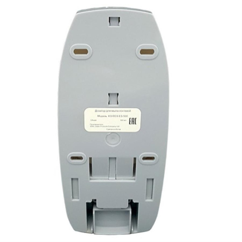 картинка Ksitex ES-500W Локтевой дозатор для жидкого мыла 500 мл, ударопрочный пластик от магазина Интерком-НН фото 3
