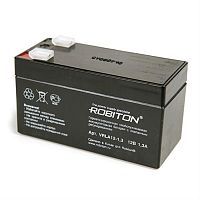 картинка Robiton VRLA12-1.3 свинцово-кислотный аккумулятор 12 В, 1.3 Ач от магазина Интерком-НН