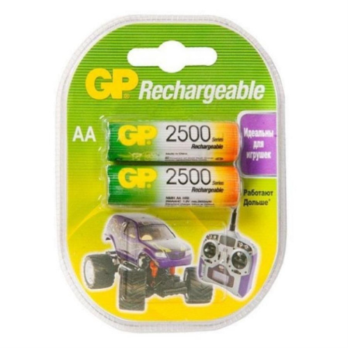 изображение Упаковка аккумуляторов 2шт GP 250AAHC-2CR2 2500mAh магазин Компании Интерком-НН картинка Упаковка аккумуляторов 2шт GP 250AAHC-2CR2 2500mAh от магазина Интерком-НН