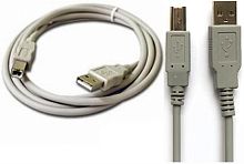 картинка Кабель USB 2.0 A--B 3 м серый (пакет) K-530 SmartTrack от магазина Интерком-НН