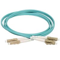 картинка Патч-корд оптический дуплексный LC/UPC-LC/UPC MM 50/125мкм OM3 многомодовый (duplex) 2 метра от магазина Интерком-НН