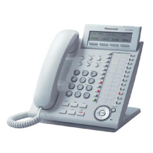 изображение Системный телефон Panasonic KX-DT333 Б/Удля АТС KX-TDA100, 200, 600, KX-TDE100, 200, 600, KX-NCP500, 1000 магазин Компании Интерком-НН картинка Panasonic KX-DT333 Б/У системный телефон для АТС KX-TDA, KX-TDE100, 200, 600, KX-NCP500, 1000 от магазина Интерком-НН