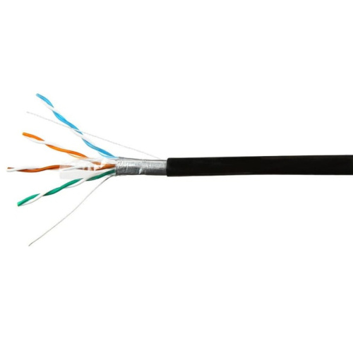 картинка Кабель FTP4 cat.5e витая пара экранированная для наружных работ медь 4x2x0,48 (305м) бухта от магазина Интерком-НН фото 2