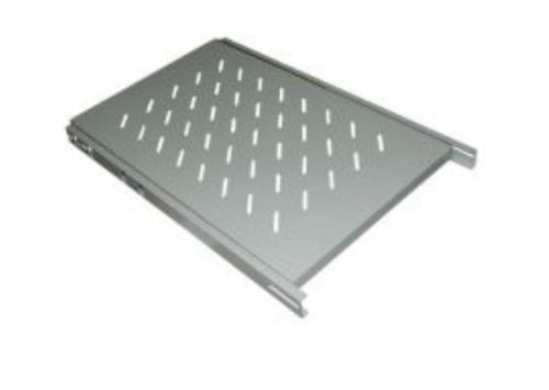 картинка Полка выдвижная 1U  для шкафа глубиной 600 (472х350х350), серая от магазина Интерком-НН