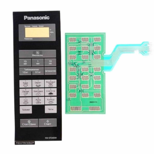 картинка Panasonic F630Y9V30BZP сенсорная панель для СВЧ (микроволновой) печи NN-ST340W ZPE от магазина Интерком-НН фото 5