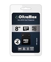картинка Память Micro SD 8Gb OltraMax class4 с адаптером (OM008GCSDHC4) от магазина Интерком-НН