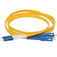 картинка Патч-корд оптический (optic patch cord) SC/UPC-LC/UPC SM 9/125мкм одномодовый (duplex) 1 метр от магазина Интерком-НН