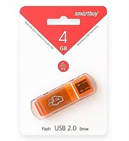 картинка Память USB 4Gb Smart Buy Glossy оранжевый (SB4GBGS-Or) от магазина Интерком-НН