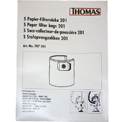 изображение Мешки (пылесборники) бумажные для пылесосов Thomas 787101 (уп. 5шт) магазин Компании Интерком-НН картинка Thomas 787101 Мешки (пылесборники) бумажные для пылесосов Thomas (уп. 5шт) от магазина Интерком-НН