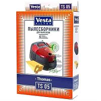 картинка Vesta filter TS05 комплект мешков-пылесборников бумажных (4шт) для пылесоса Thomas от магазина Интерком-НН