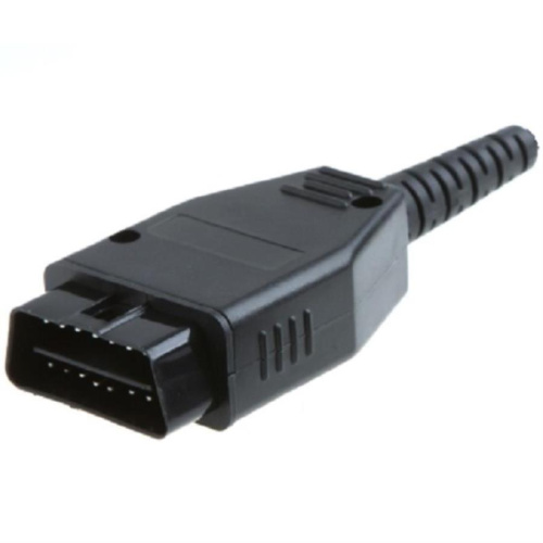 картинка Разъем OBD2 (OBD–II, J1962) 16-ти контактный, разборный, под пайку от магазина Интерком-НН фото 2