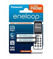 картинка Panasonic eneloop BK-4MCCE/2DE Аккумулятор 750mAh AAA DECT BL2 от магазина Интерком-НН