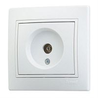 картинка Розетка TV оконечная LEZARD MIRA белая 701-3030-130 от магазина Интерком-НН