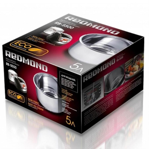 картинка Redmond RB-S500 чаша (кастрюля) из нержавеющей стали для мультиварок от магазина Интерком-НН фото 2