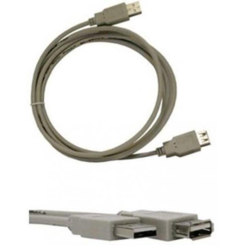 картинка Кабель-удлинитель USB 2.0 AM/AF 1.0м серый (пакет) K-800  от магазина Интерком-НН фото 2
