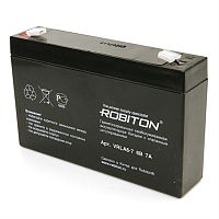 картинка Robiton VRLA6-7.0 свинцово-кислотный аккумулятор 6 В, 7 Ач от магазина Интерком-НН