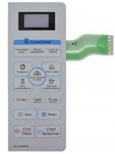 картинка LG MFM54169401 Сенсорная панель управления СВЧ MS-2348DRS серебристый от магазина Интерком-НН фото 2