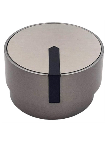 картинка Hansa 9070398 ручка переключения конфорки (серебро) для газовой варочной панели от магазина Интерком-НН