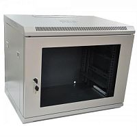 картинка Шкаф настенный 19", 6U (600x450) серый (WT-2042A-6U-600x450-F-G) от магазина Интерком-НН