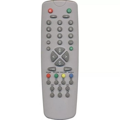 картинка Huayu RC-3040 (16717) Пульт дистанционного управления (ПДУ) для телевизора Sanyo 11UV19-2 (RC-3040)  от магазина Интерком-НН