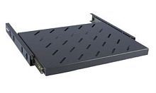 картинка Полка выдвижная для шкафа глубиной 600 (470х350х380) черная Netko от магазина Интерком-НН