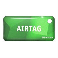картинка EM-Marine AIRTAG Standart RFID-брелок (125кГц), 25x51x3.8мм (зеленый) от магазина Интерком-НН
