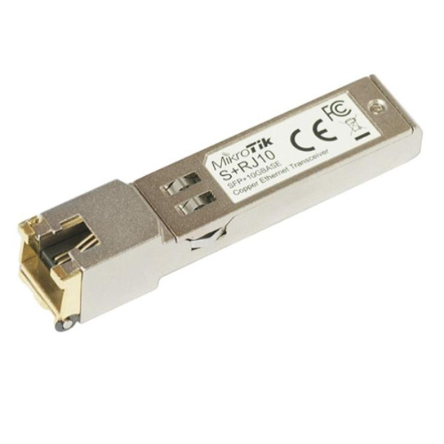 изображение Трансивер S+RJ10 Mikrotik 10Mbps/100Mbps/1Gbps/2.5Gbps/5Gbps/10Gbps SFP - RJ45 Ethernet магазин Компании Интерком-НН картинка Mikrotik S+RJ10 Трансивер Mikrotik 10Mbps/100Mbps/1Gbps/2.5Gbps/5Gbps/10Gbps SFP - RJ45 Ethernet от магазина Интерком-НН