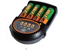 картинка Комплект Зарядное устройство и аккумуляторы 4шт(2700mAh AA) GP PB50GS270CA-UE4 от магазина Интерком-НН