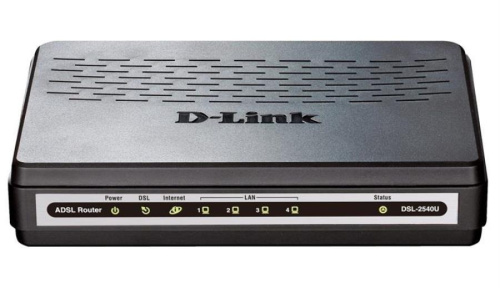 изображение Маршрутизатор D-Link DSL-2540U (Annex B) ADSL/ADSL2/ADSL 2+ cо встроенным 4-х портовым коммутатором магазин Компании Интерком-НН картинка DSL-2540U (Annex B) D-Link Маршрутизатор ADSL/ADSL2/ADSL 2+ c 4-х портовым коммутатором от магазина Интерком-НН