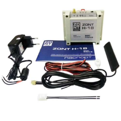изображение BAXI 00002069 GSM управление газовым котлом со встроенным OpenTherm и встроенным аккумулятором ZONT-H1B магазин Компании Интерком-НН фото 4 картинка ZONT H-1B (Baxi 00002069) GSM- контроль и управление газовым котлом по OpenTherm от магазина Интерком-НН фото 4