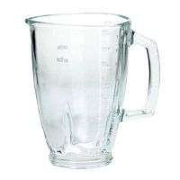 картинка Braun 4184642 (AS00000035) кувшин (чаша) стеклянная (1750мл) для блендера MX2000, MX2050, JB3060 от магазина Интерком-НН