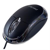 картинка Perfeo PF-010 Glow Мышь проводная с подсветкой (черная) от магазина Интерком-НН