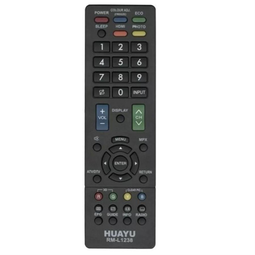 изображение Huayu RM-L1238 [18587) универсальный пульт дистанционного управления (ПДУ) для телевизора Sharp магазин Компании Интерком-НН картинка Huayu RM-L1238 [18587) универсальный пульт дистанционного управления (ПДУ) для телевизора Sharp от магазина Интерком-НН