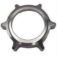 картинка Moulinex MS-651273 металлическая передняя гайка для мясорубки ME856D32, ME858D32 от магазина Интерком-НН