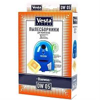 картинка Vesta filter DW05 комплект мешков-пылесборников бумажных (5шт) для пылесоса Daewoo от магазина Интерком-НН