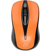 картинка Oklick 675MW Мышь беспроводная USB, чёрный/оранжевый от магазина Интерком-НН