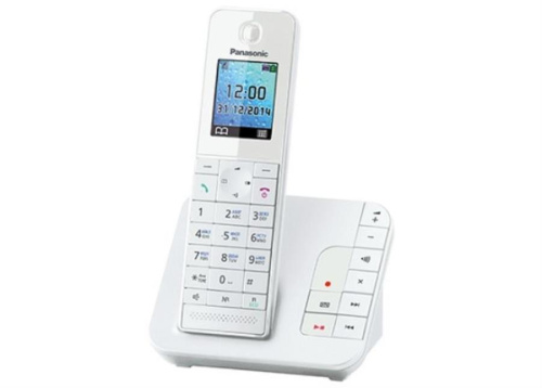 картинка Panasonic KX-TGH220RUW - Беспроводной телефон DECT (радиотелефон) да, цвет: белый  от магазина Интерком-НН